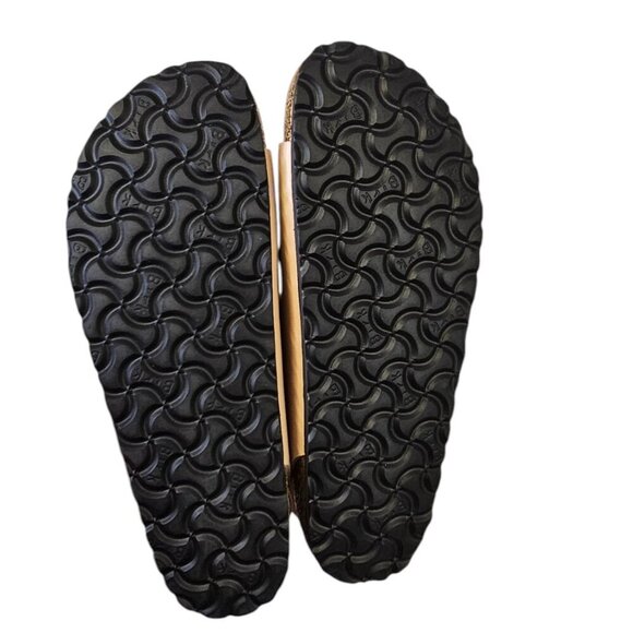 Birkenstock Womens Milano Big Buckle High Shine, New Beige, Narrow, 40 / US 9 - Picture 3 of 8